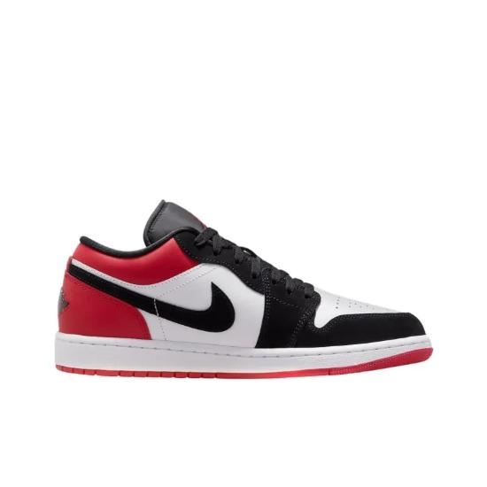 Jordan Air Jordan 1 Low"White Black Gym Red" IB8971-106 Unisex