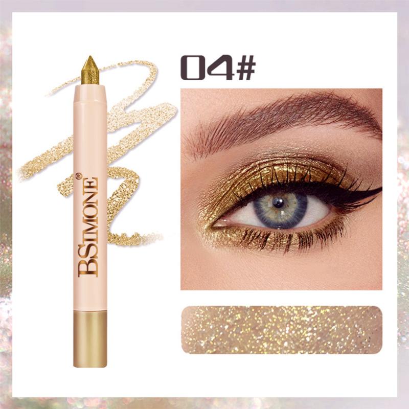 Bsimone Pearlescent Eyeshadow Pen, Eye Highlights, Brightening Eyes, Waterproof And Sweatproof, Eye Cosmetics 4