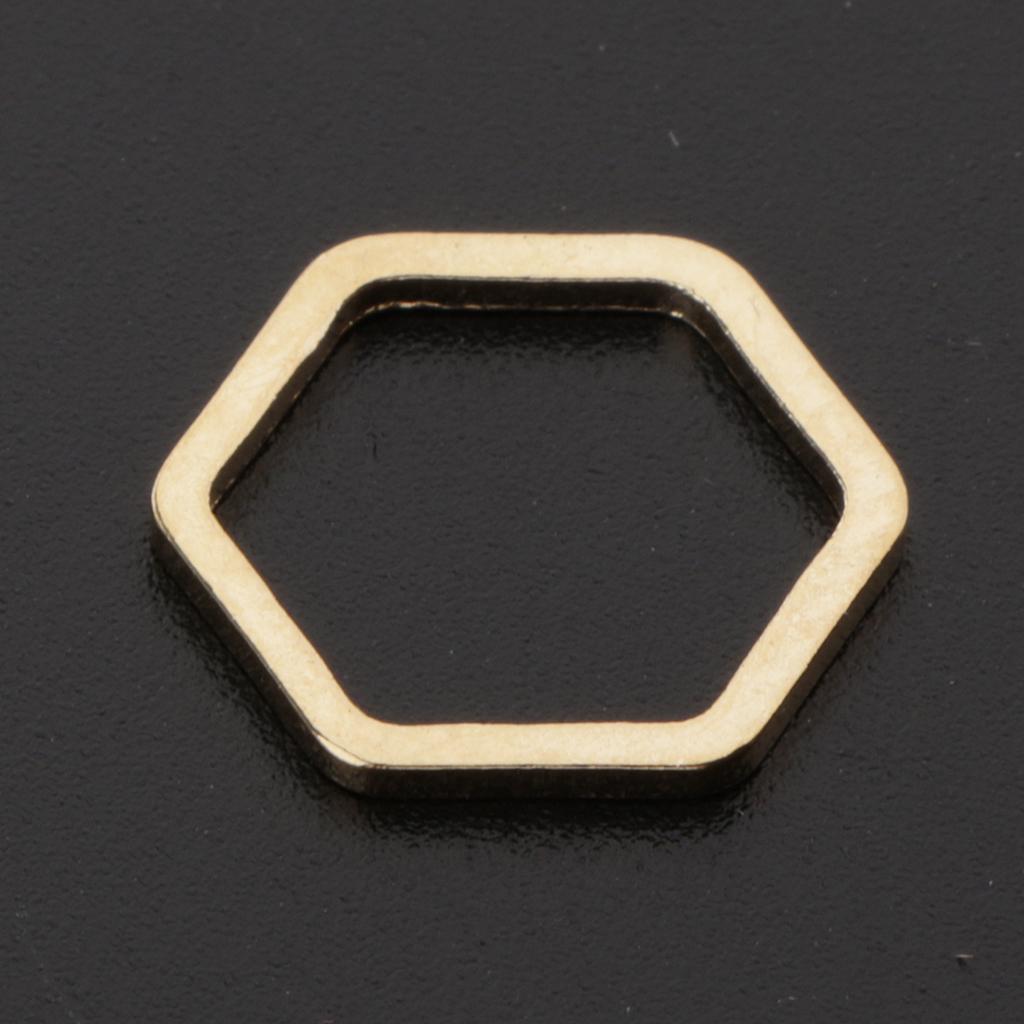 20 kusů kovových přívěsků na výrobu šperků 7x7mm