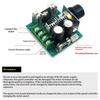 Dc 12V 24V 30V 40V 13Khz Pwm Dc Motor Speed Regulator Governor Speed Controller Switch 10A 1000Uf Continuously Variable Speed