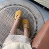 2025 Spring New French Retro Word with Mary Jane Shoes Women's Soft-soled Single Shoes with Skirt Ballet Shoes