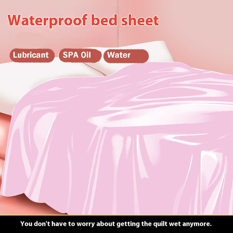 Adult Lubricant Waterproof Sex Sheet BDSM Couple Foreplay Bed Games Adult Bedsheets Oil SPA Resist Reusable Large Size Sheet