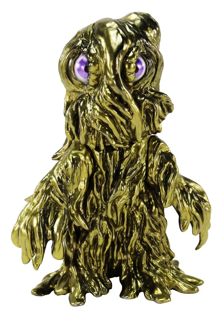 Character Content Production Middle Size Series Godzilla Hedorah Hedorah Plated Paint Gold 120mm PVC Painted Complete Soft Vinyl Figure (CCP) [13th