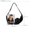 TS JYL laptop bag,Fashion Men Crossbody Bag Soft Leather Hobo Bag Casual Large Travel Backpack