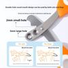 Cat Orange Double Hole Simple Nail Clippers Pet Nail Clippers Dog Nail Clippers Cat Paws Special Cat Supplies for Beginners
