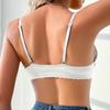 European and American Seamless Push-up Front Clasp Bra with Underwire Sexy Bra