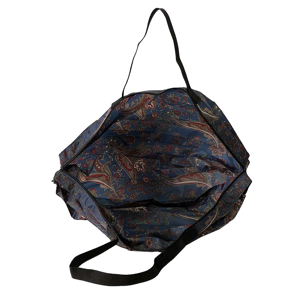 Mama Fiore Accordion Shopping Leisure Eco Paisley [mama fiore] Bag, Lightweight, Water-Repellent, Bag, Bag, Bag, Pattern, 6300-00-049