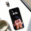Rapper JuL Phone Case For Samsung Galaxy A73,A72,A71,A70,A53,A52,A51,Others Soft Black Cover