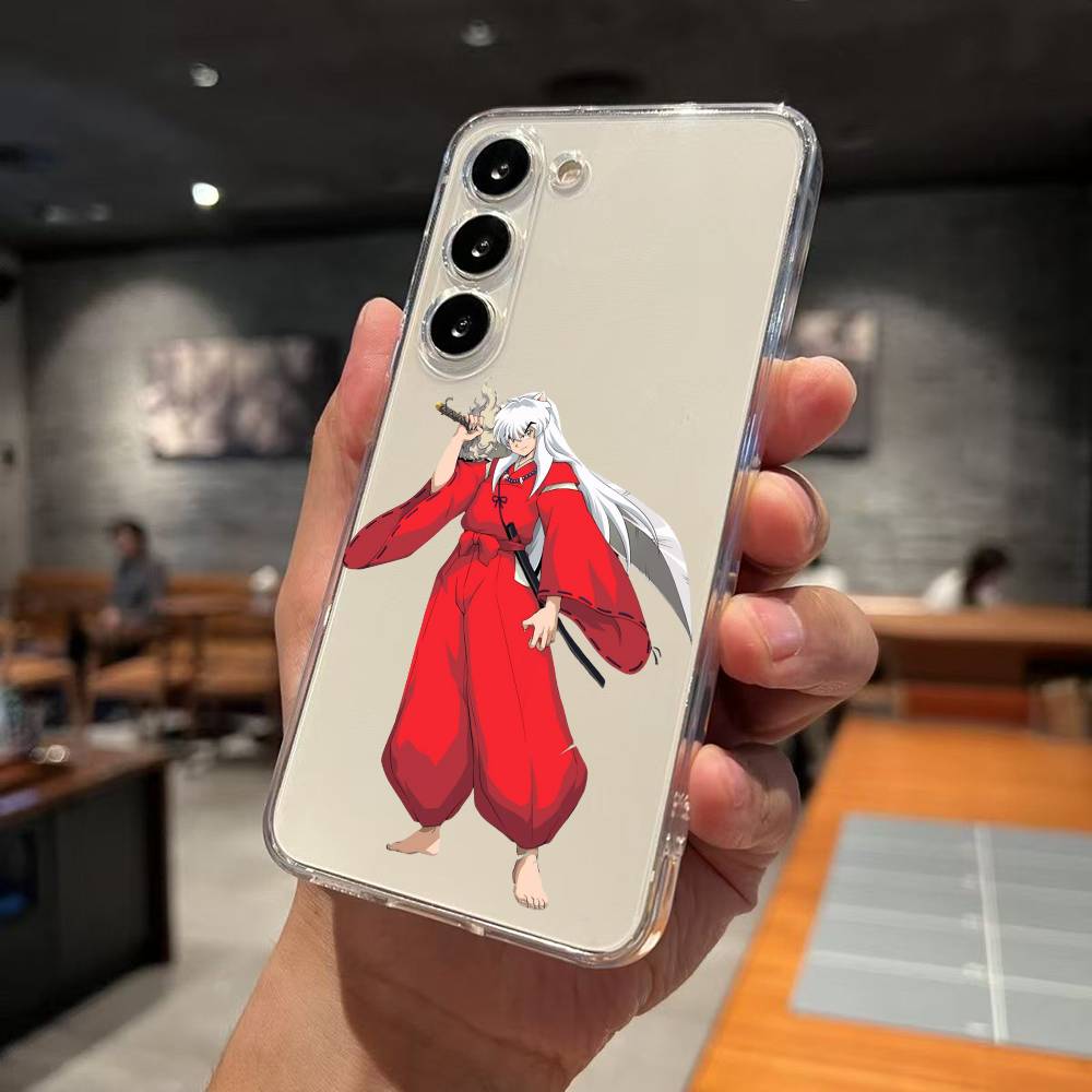 

Sesshomaru And I-Inuyasha Brothers Phone Case For SamsungA10 A12 A31 A40 A70 Transparent Cover Case Samsung a31