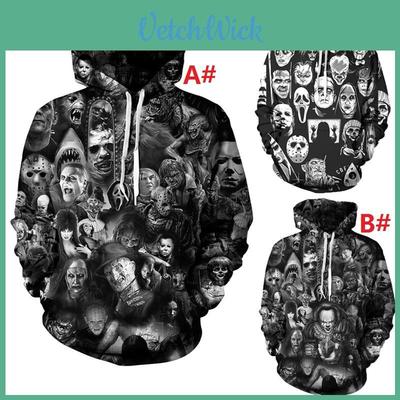 Vibrant 3d Print Skull Hooded Sweatshirt For Men And Women With Soft Breathable Material