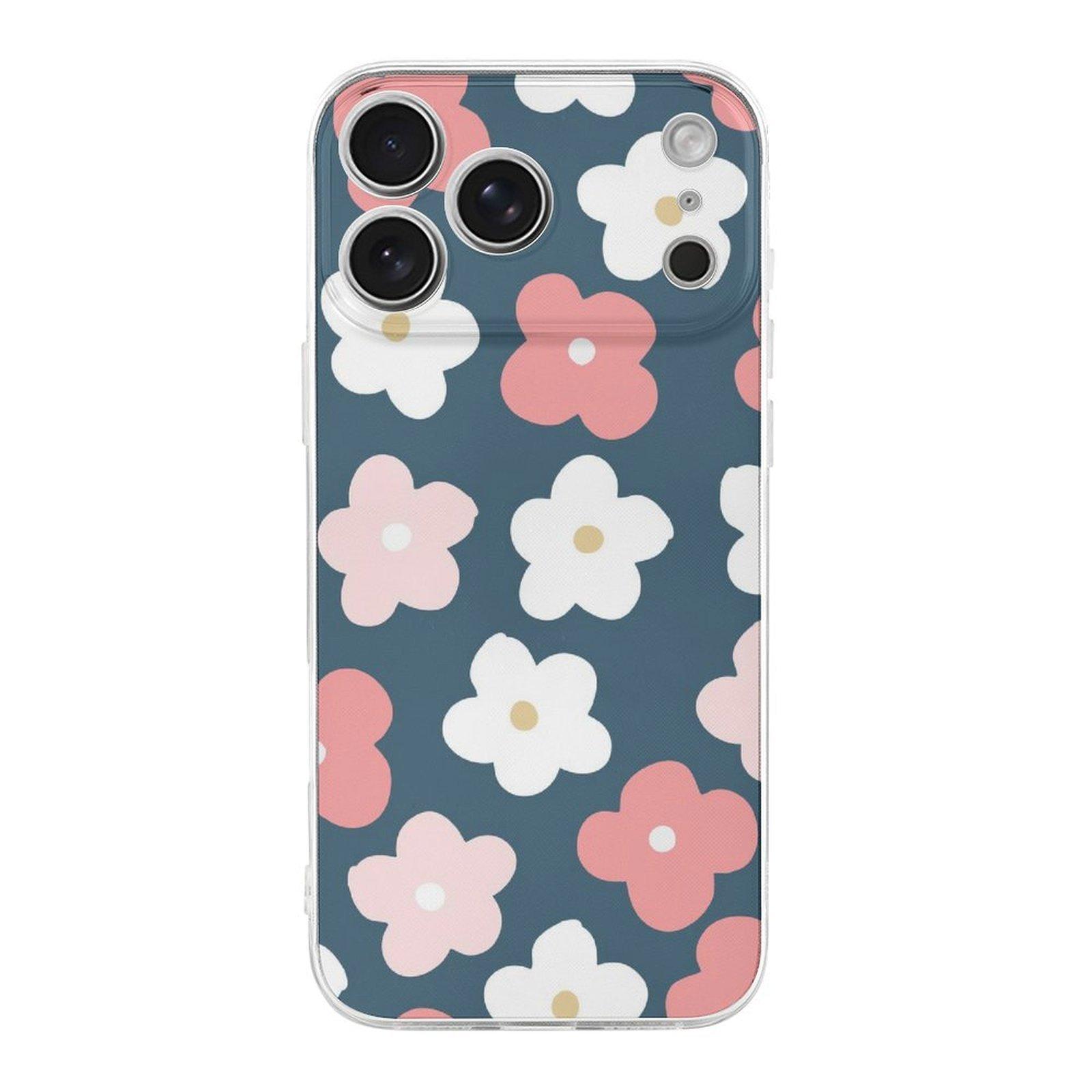 

1 Pack For iPhone 17 Series TPU Phone Case Transparent Anti-Fall Full-Edge Design, Daily Protection IPHONE-17ProMax белый