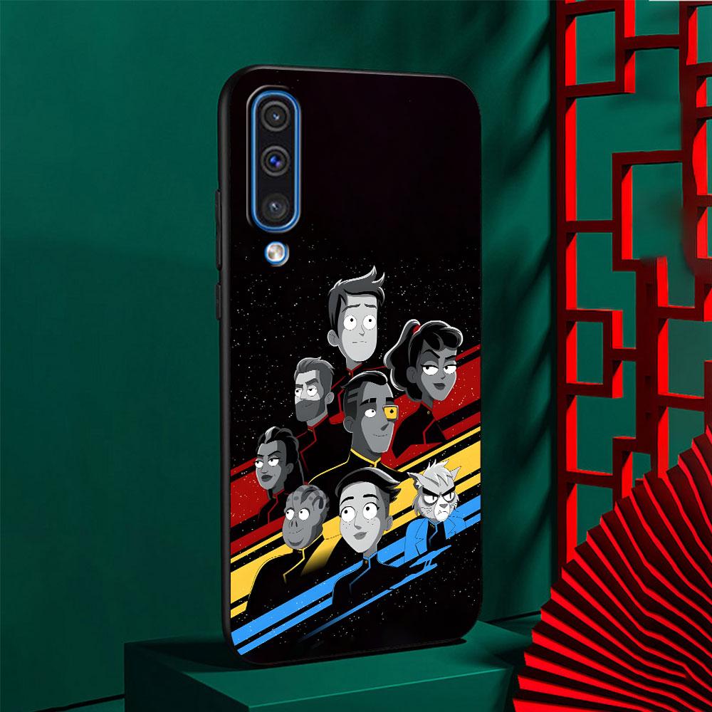 Чехол Star Trek Lower Decks для Samsung Galaxy A03 A04s A20 A30 A20e A70 A70s A50 A40 A30s A50s A20s A10s TPU Черный Чехол для Телефона Samsung A10