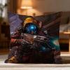 Popular B-BBorderlands Cushion Cover Soft Washable Pillow Case Multi-Scene for Couch Bed Travel Office Use