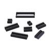 Comprehensive Set of 122 DIP IC Socket in Standard 2.54mm Pitches Square Solder Socket for Engineers DIY Enthusiasts