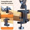 Suporte para tablet para cama com braço de metal de 90 cm Suporte para iPad Suporte para tablet Rotação 360° Suporte para telefone de cama para telefone de 4,5 a 12,9 polegadas
