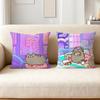 Cartoon Cute P-pusheen-s Pillow Case Applicable Space For Guest Rooms Interiors Cars Office House Decoration