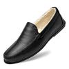 Leather shoes business casual shoes soft surface leather large size medium and old shoes cowhide tide shoes