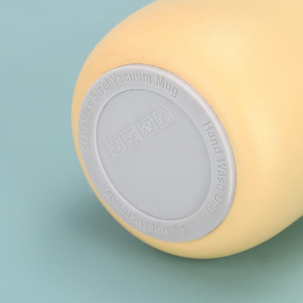 Double Layer Vacuum Insulated Cup With Handle and Straw Mug Gift Straw Cup  Car Mount