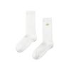 BASIC LOGO SOCKS WHITE
