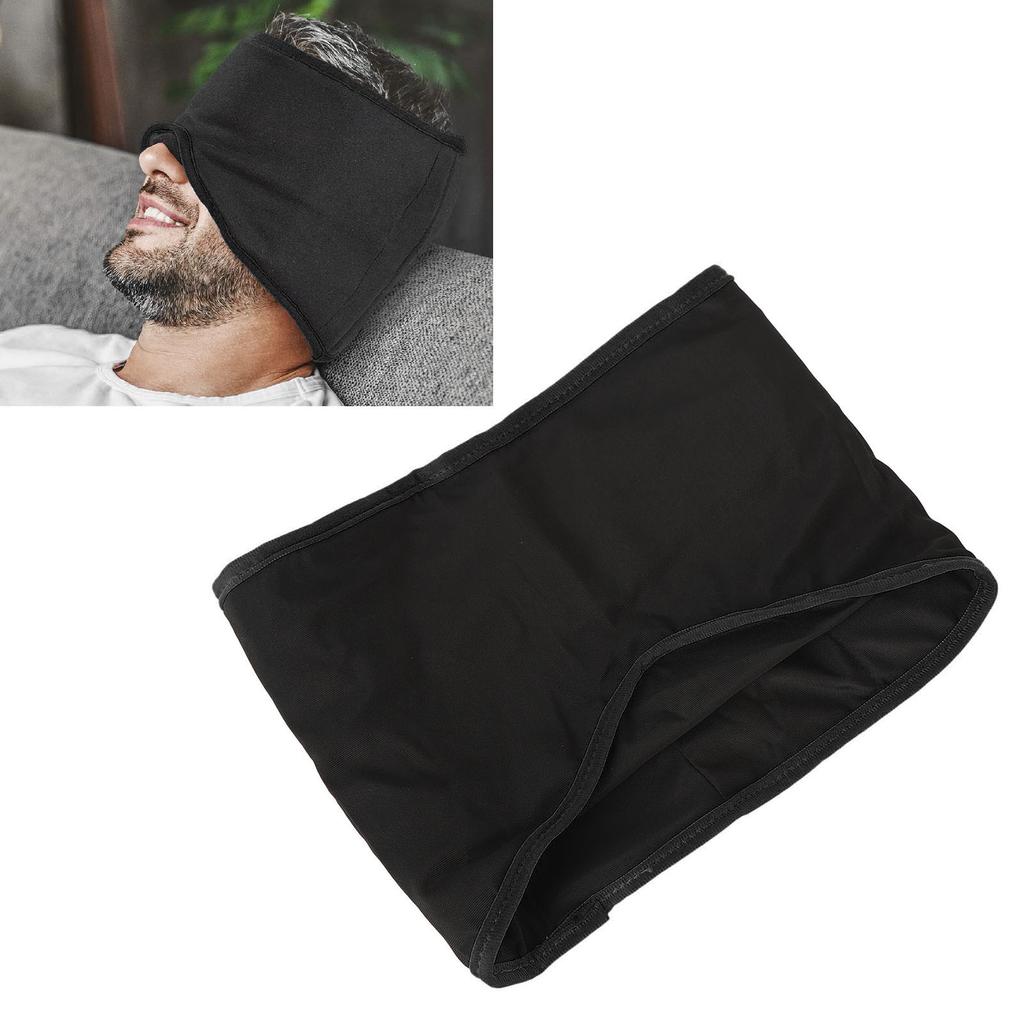 Sleep Face Cover Comfortable Breathable   Sleep Eye Cover Wrap Pack for Men Women Sleeping Ice Compress