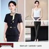 Women's High-End Workwear Set: Elegant Jewelry Store/Hotel Reception Attire