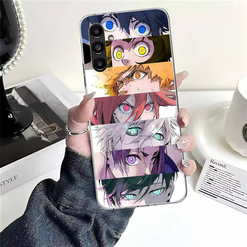 Blue Lock Isagi Yoichi Phone Case For Samsung Galaxy A13 A14 A15 A16 A17 A53 A54 A55 A56 A57 A33 A34 A35 A36 A37 A23 A24 A25 A26