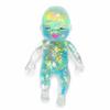 11cm Soft Squeeze Doll Toy with Sparkling Glitter Inside Stress Relief Toy for Kids and Adults Flexible Sensory Fidget Toy for Anxiety and Focus