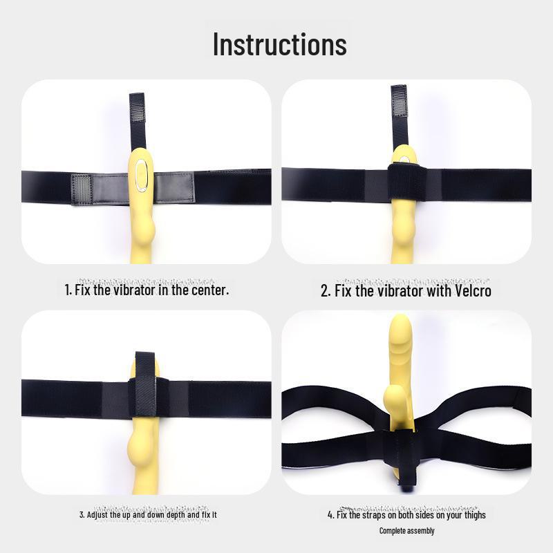 Mi Ji Vibrator Straps: Female Masturbation Toys - Adult Products (100/Box)