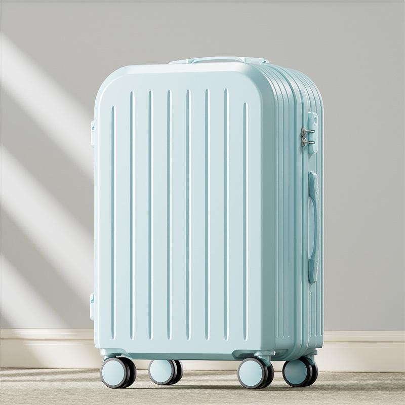 Durable College Student Trolley Suitcase with Combination Lock