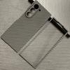 New Kevlar Suitable for Samsung Zfold6 Ultra Thin Mobile Phone Case Aramid Fiber Material Hard Shell Wavy Pattern