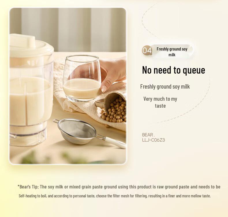 Little Bear Multi-Functional Electric Juicer & Blender – Model LLJ-C06Z3