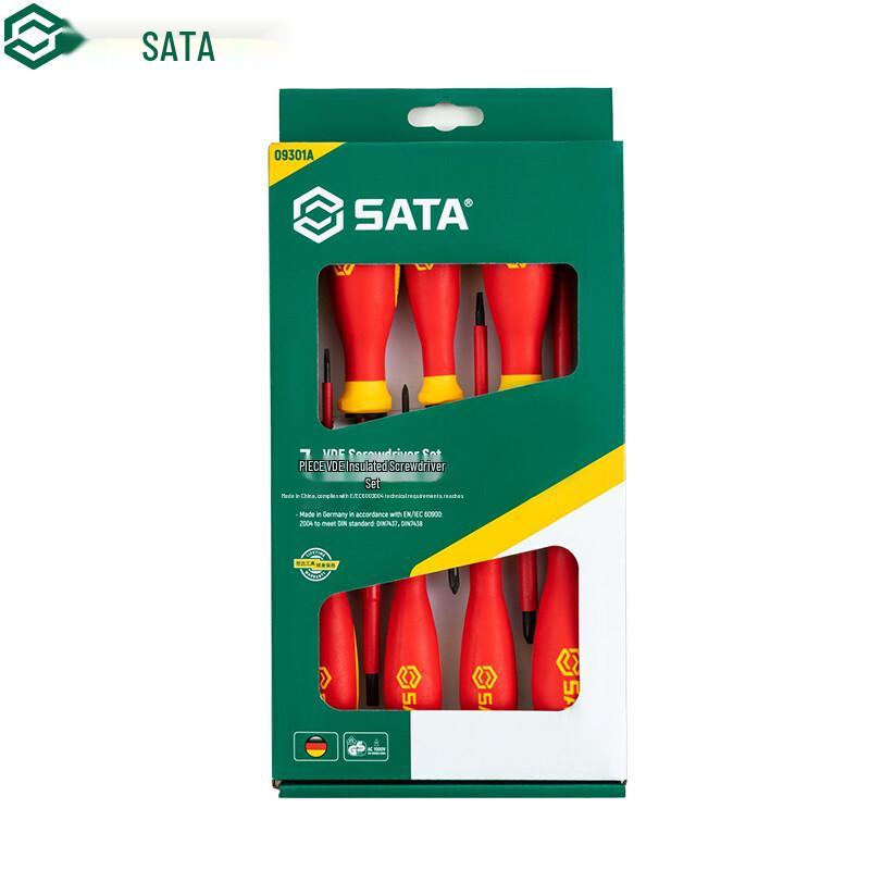 SATA 7-Piece VDE Insulated Screwdriver Set