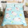 Cartoon Sheep Farm Animals Duvet Cover Set, Butterfly Princess Bedding Set, Soft Comfortable Breathable Duvet Cover
