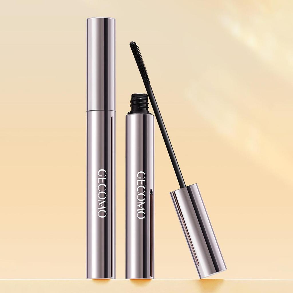 GECOMO Grzebyk Główka Szczoteczki do Mascary, 12H Stylizacja Podkręcająca Rzęsy Trwały Wodoodporny Primer do Rzęs