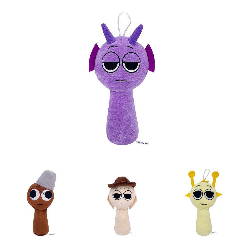 Sprunki Plush Rhythm Box Cute Cartoon Animal Plush Toy Doll In Multiple Color Options