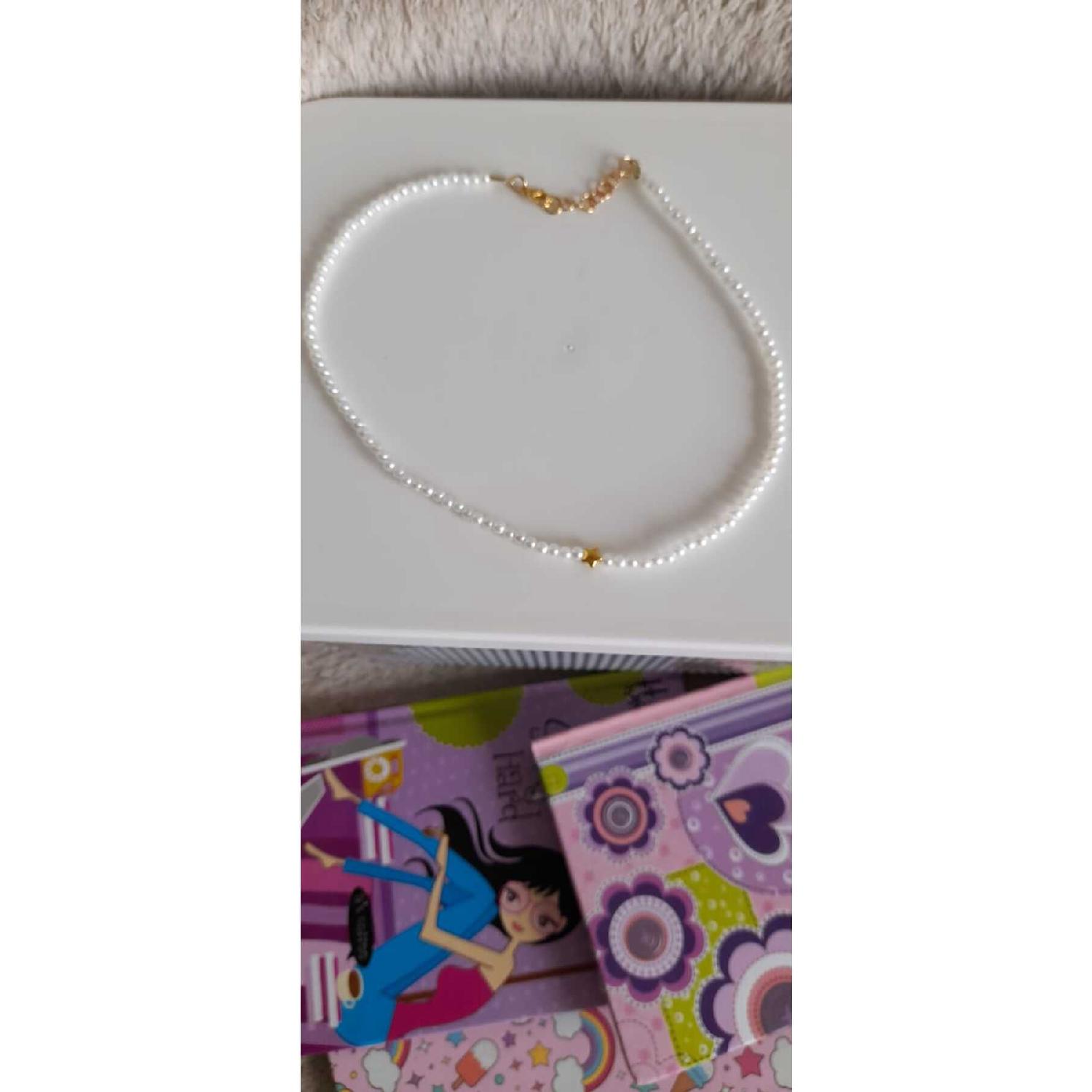 

You Are The Star Pearl Necklace білий