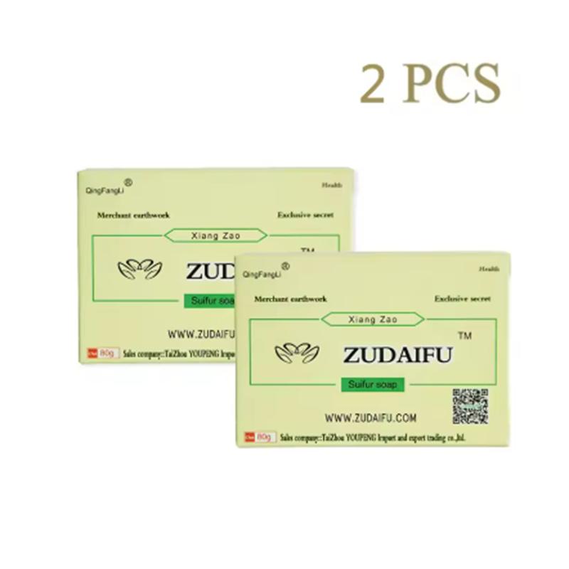 Zudaifu Soap Cleanser Cleaning Oil Control Body Skin Care 80g