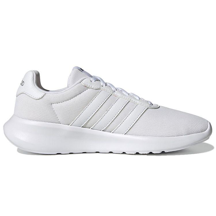 Adidas Lite Racer 3.0 White Women Sneakers Cloud-White Grey-Two GW7955