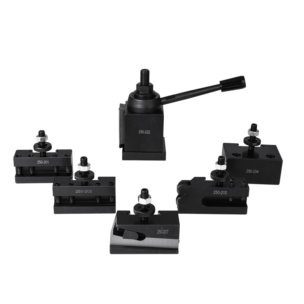 

250 Series Quick Change Tool Turning Facing Tool Holder Post Lathe Swing Diameter 250mm 250-201