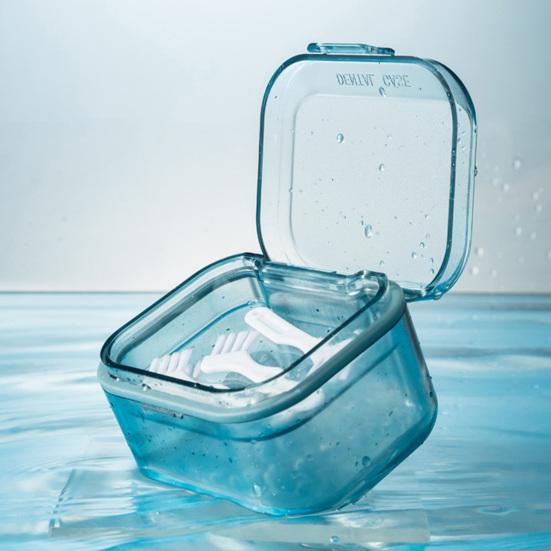 Orthodontic Retainer Braces Storage Box Retainer Braces Clean Soak Container Cleaning Tooth - View #8
