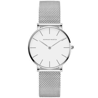 RORIOS Business Mesh Cute Analog Quartz Stainless Silver B Women's Watch, Stylish, Classic, Simple, Style, Band, Popular, Watch, Movement, Steel,