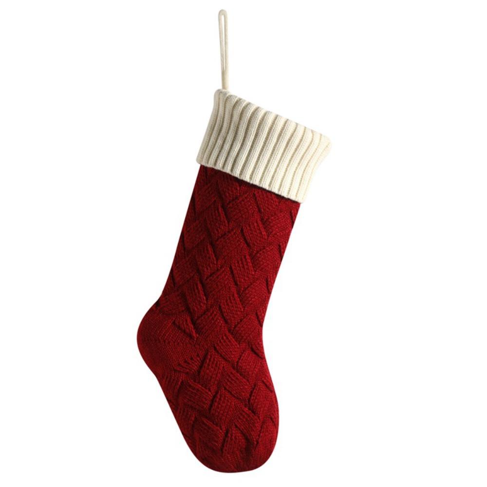 Xmas Tree Ornaments Christmas Gift Sock Large Size Gift Bag  Christmas Decor