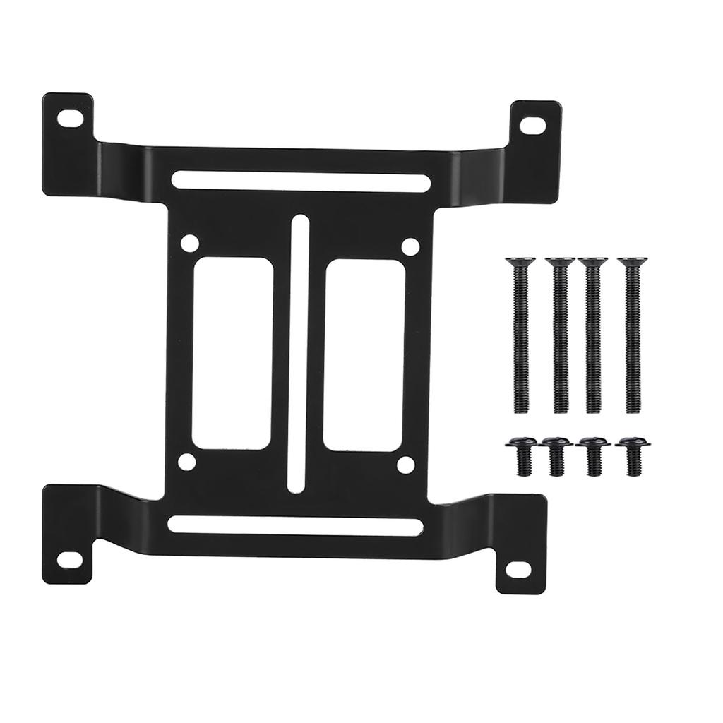 Water Cooling 12cm   Bracket with  Plating for PC Fan Cooling System, Metal Arched Bracket for Increasing Distance