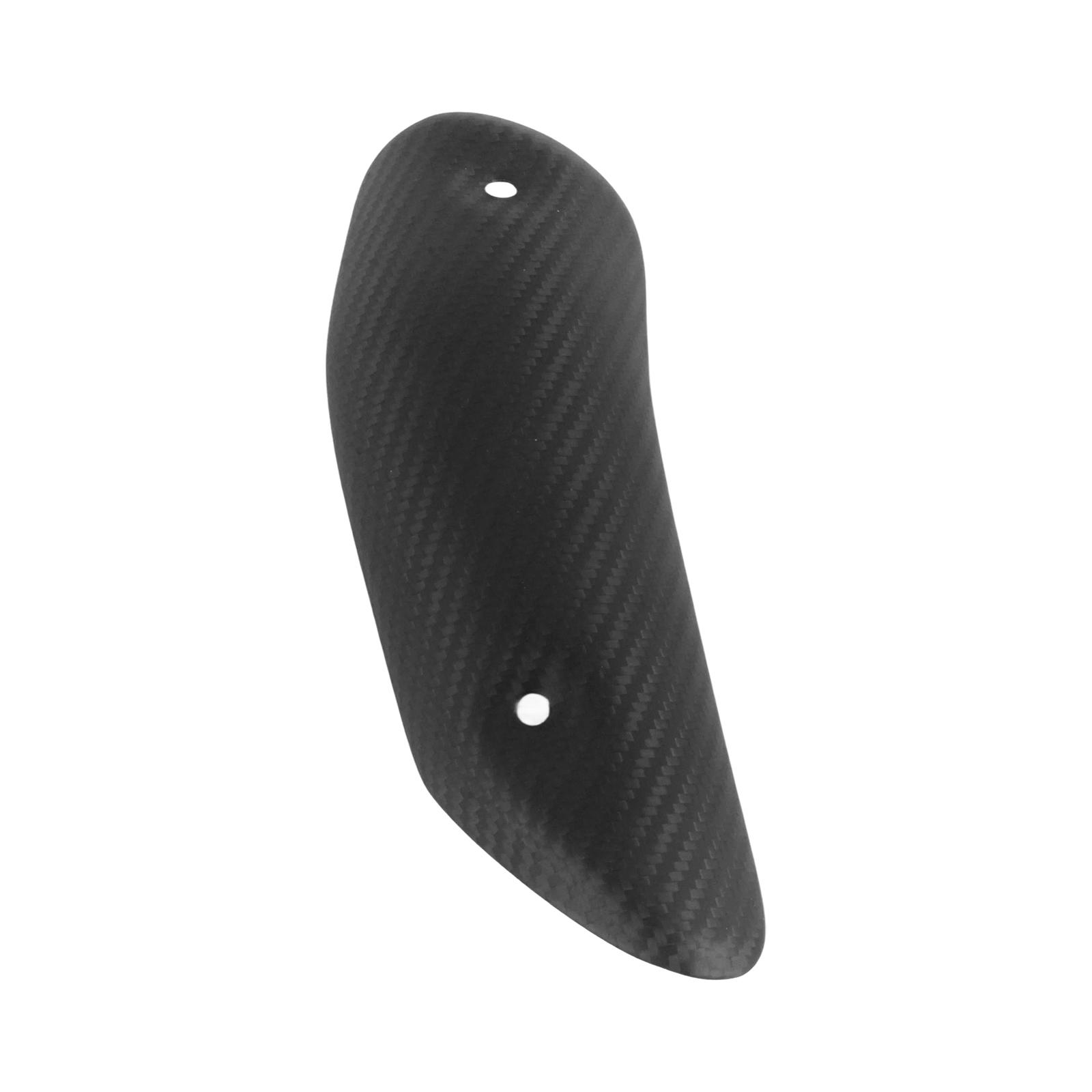 Motorcycle For DUCATI 749 999 2003 2004 2005 2006 Exhaust Cover Carbon Fiber Muffler Shield Guard Matt