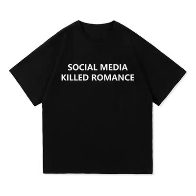T-Shirt Social Media hat die Romantik getötet
