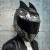 Jiekai Electric Vehicle Bike Helmet Men's and Women's Full Helmets Four Seasons Double Mirror Bluetooth Personalized Helmet Grey Party