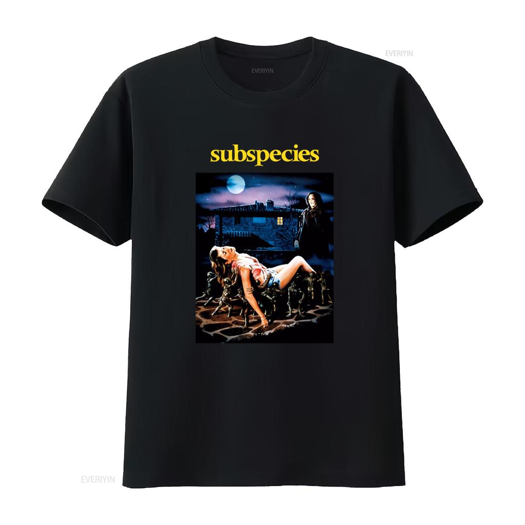 Subspecies Horror Cult Movie T Shirt Vintage Design Perfect for Fans Vintage Washed Designer Clothes Stylish Soft Homme