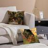 Elegant Simple Flower-Growing Girl Pillow Case Pattern Printed Pillowcase For Living Room Sofa Cushion Cover & Bedroom Decor