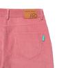 WACKY WILLY Women'S Corduroy Semi-Wide Pants Pink
