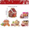 45/36pcs Christmas Wooden Hanging Ornaments Christmas Wooden Pendants Xmas Tree Hanging Ornament for Tree Decoration